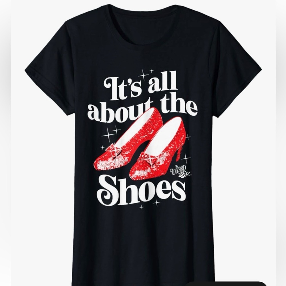 Red and White Graphic T-Shirt